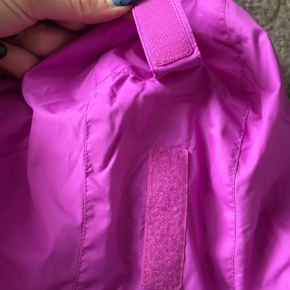 Sporty and Stylish Columbia Kids Vibrant Purple Raincoat | Size M (10/12)